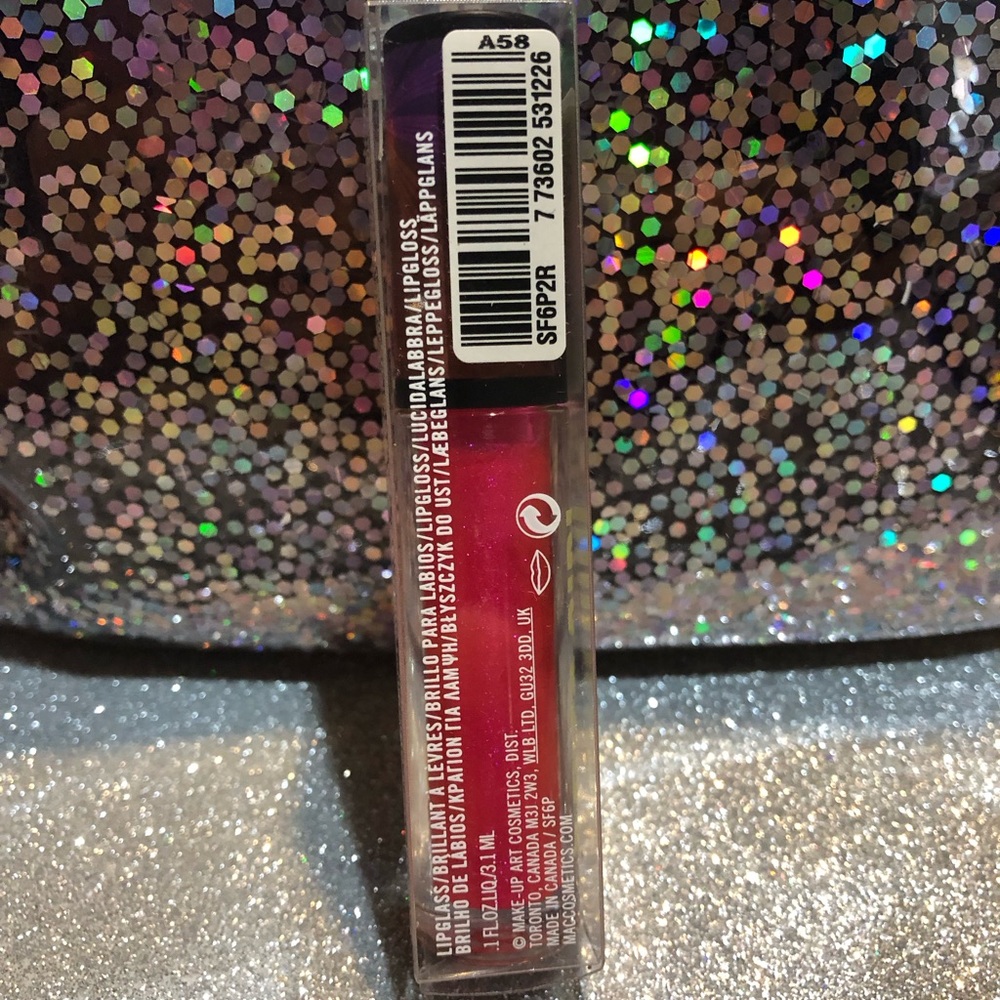 BNIB! MAC Raver Girl Lipglass in Bracelets Galore! - Picture 3 of 5